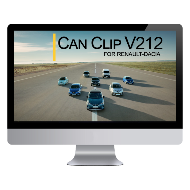 Renault Can Clip V231 Software 