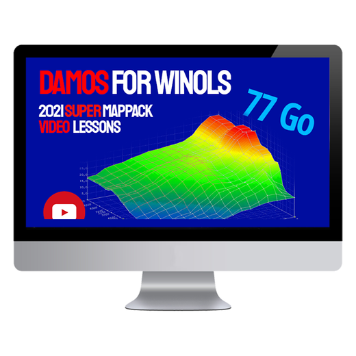 New 2021 DAMOS Files for REMAP - Super Mappack (.a2l/.ols/.kp file)